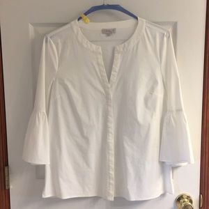 1. State Ruffle Sleeve Blouse